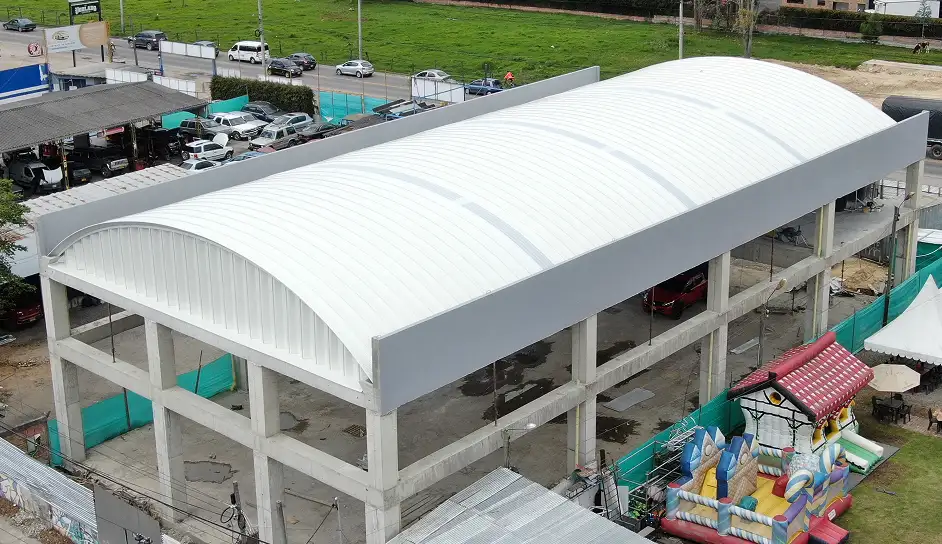proyecto cubierta autoportante chia