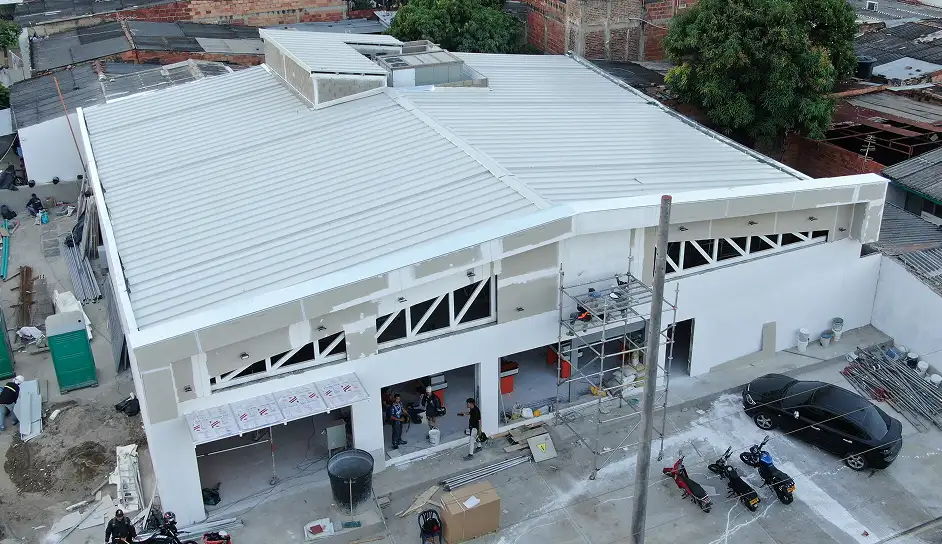 sistema standing seam tienda ara cucuta