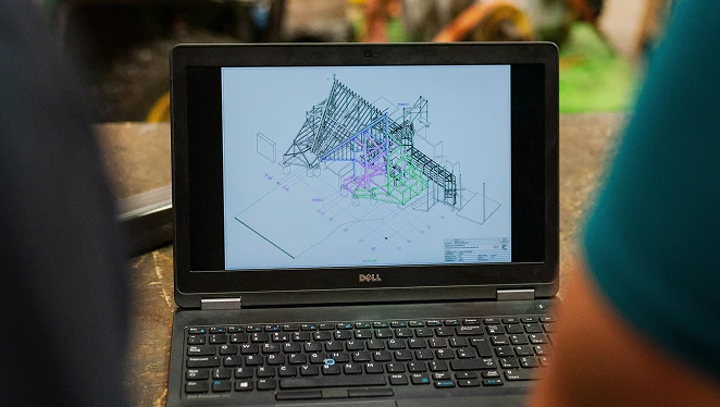 imagen referencia de planos y memorias de calculo utilizadas en el diseño estructural