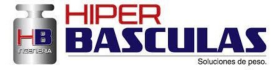 logo hiper basculas soluciones de peso